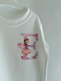 Image 1 of Fairy Initial T-Shirt