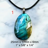 Image 2 of Labradorite Necklaces - 5 choices (#04)
