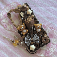 Image 2 of ⋆˚࿔ decoden samsung s25 rilakkuma phonecase