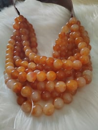 Image 1 of ORANGE CREAM NECKLACE 