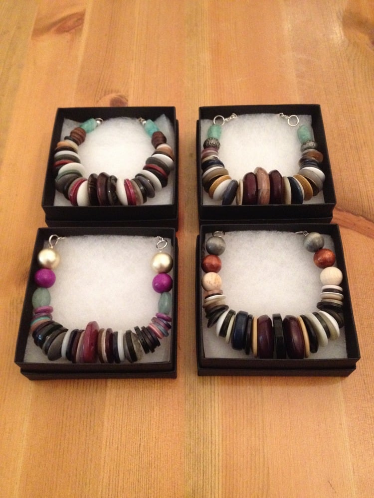Image of Vintage Button Necklace