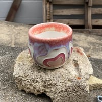 Image 2 of Pink Petal Motif Espresso Cup