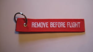 Image of Remove Before Flight Keyring