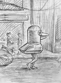 Kensington Market series - Pencil Drawing #16