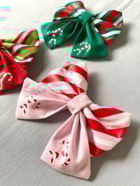 Image 4 of Candy Cane Sailor Bow / Bow Tie