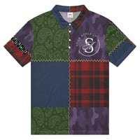 Image 3 of Patch & Stitch Men’s slim fit polo