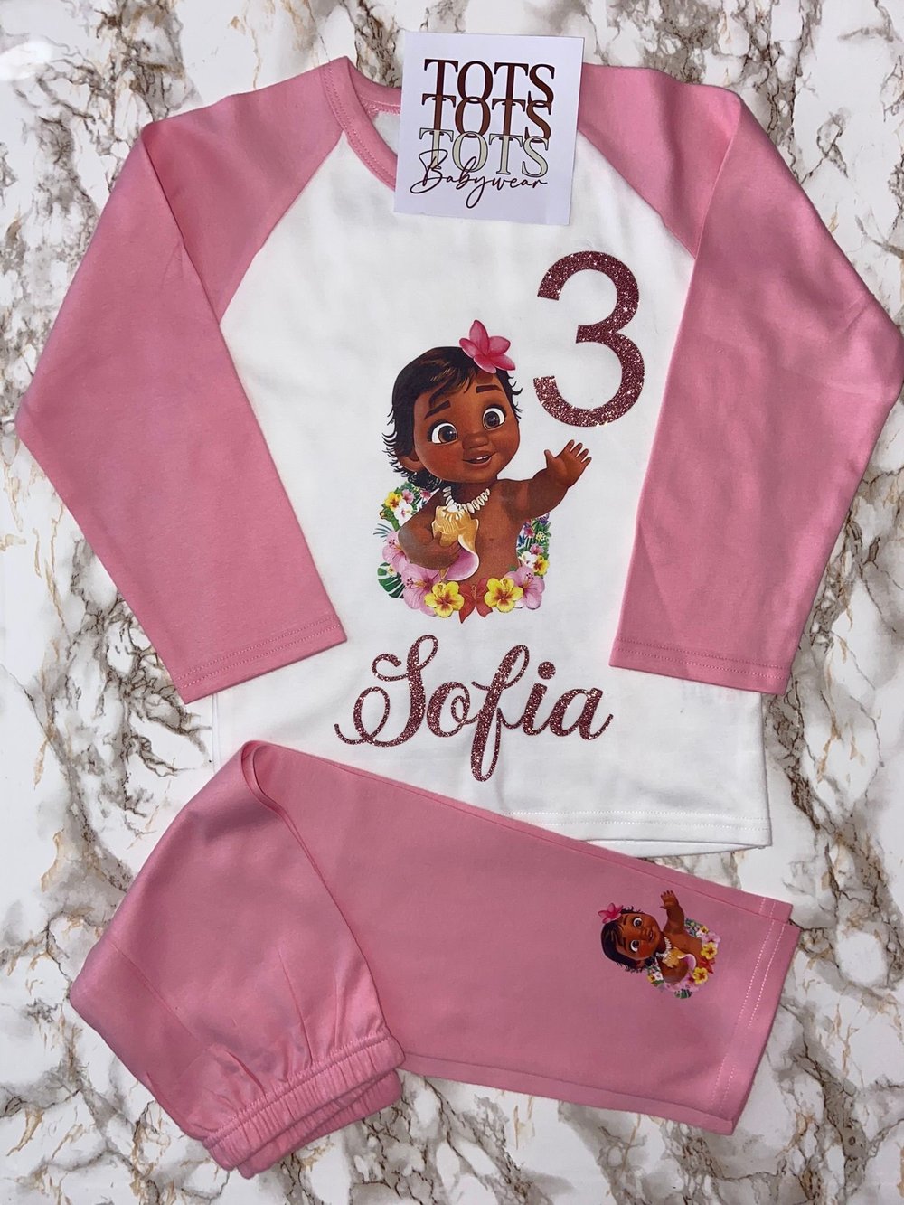 Moana Pyjamas Pink