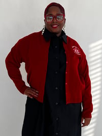 Image 1 of Classic "Red " Cardigan