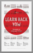 Image of Learn Hack YOW - Poster