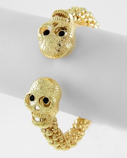 Image of Gold Skull Bracelet