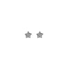 Silver Star Earrings
