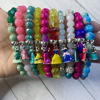 Image 1 of Disney PRINCESS themed bracelets 