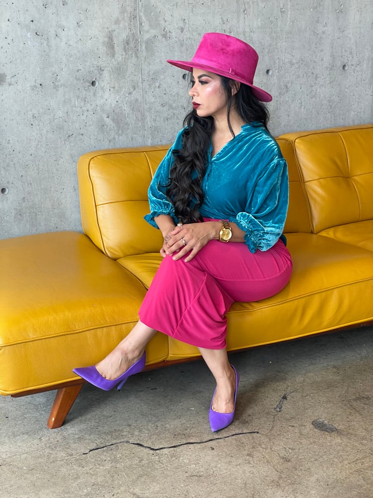 Image of Deep Pink Licra