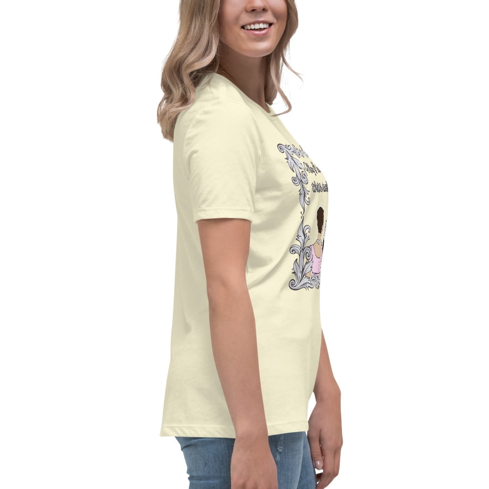 Image of Women's Relaxed T-Shirt dance bridgerton inspired 