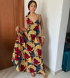 Tabitha African Print Maxi Summer Dress