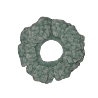 Vintage Teal Scrunchie