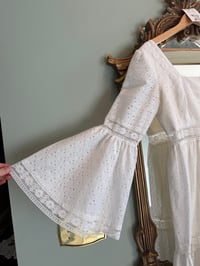 Image 8 of 1970s Eyelet Bell Sleeve