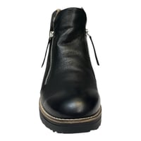 Image 3 of DJANGO & JULIETTE OPAL BLACK/ LEOPARD