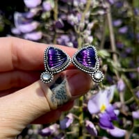 Image 1 of Fluorite Butterfly Ring~7.5