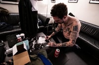 Image 3 of Frank Turner - 2000Trees Hands (Signed by Frank)