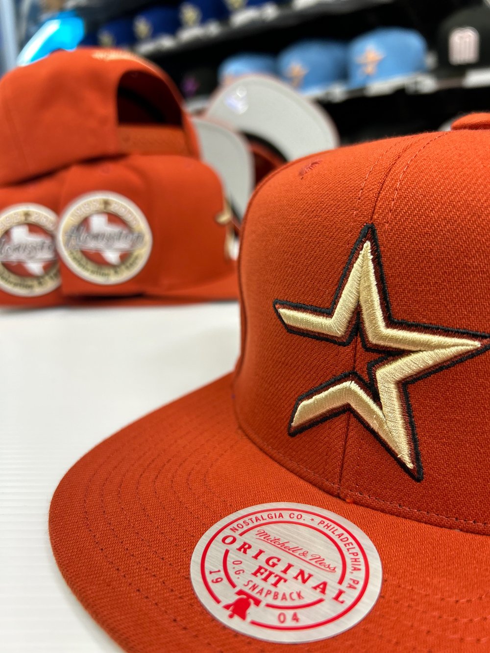 Mitchell & Ness Burnt Orange 