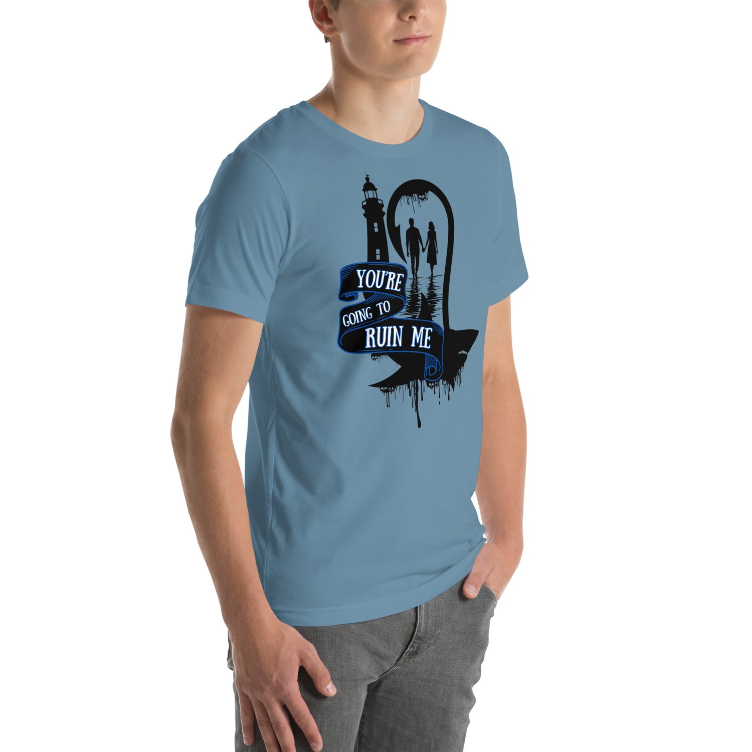 Image of Officially licensed does it hurt you're going to ruin me black Unisex t-shirt