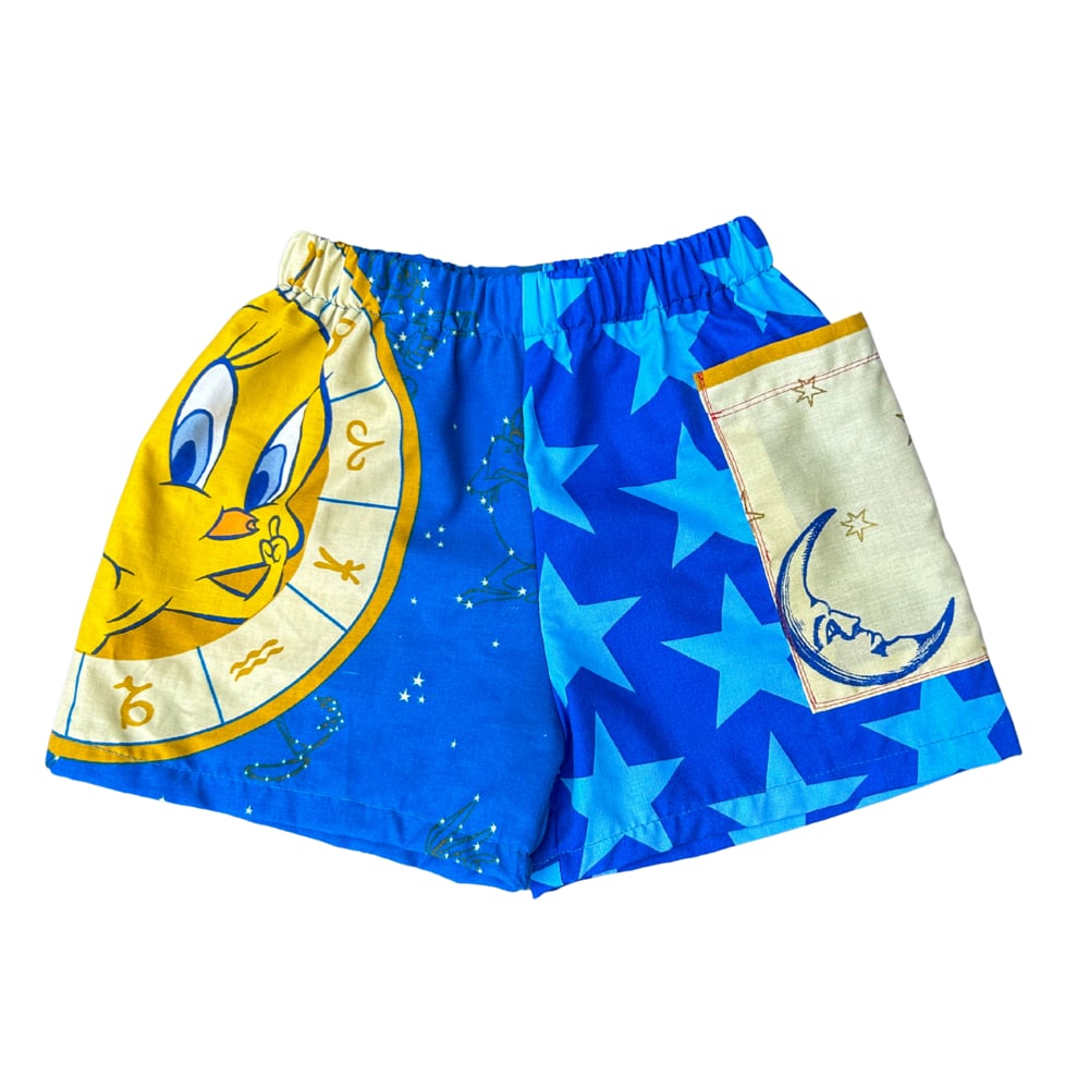 Image of Celestial Tweety Shorts - Size 5
