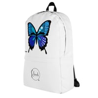 Image 3 of Backpack "Blue Butterfly"