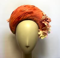 Image 1 of Dusty pink leather halo