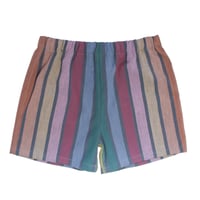Image 1 of EZ Shorts- muted rainbow