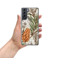 Image 17 of Art Nouveau Inspired Light and Airy Boho Floral Sketch Clear Case for Samsung®