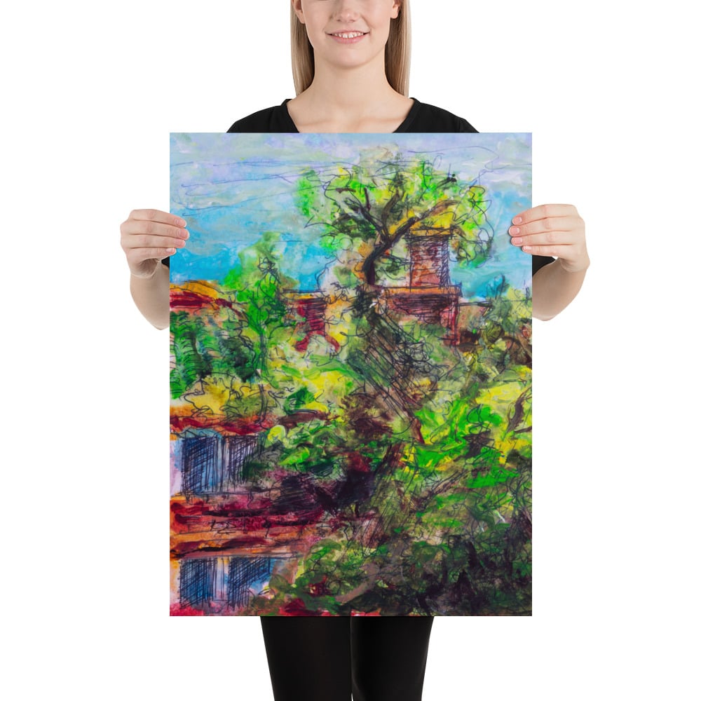 Image of ||| PRINT ||| - "Lake Michigan Was Peaceful that Day - Pt 1"