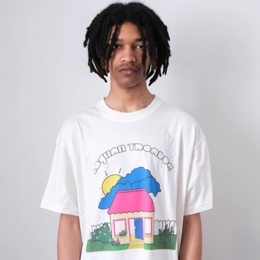 Image of  T-SHIRT « PETIT JARDIN » (BLANC)