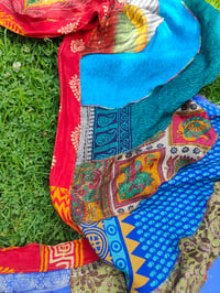 Image 10 of Wrap petal skirt 8-18 uk red waistband