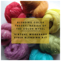 SUPPLY KIT Fiber Blending Color Theory: The Basics Of The Color Wheel