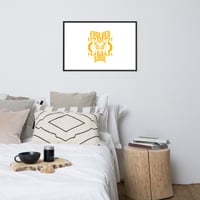 Image 1 of Home EVOLVED SOUL Framed poster