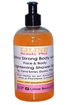 Liline Beauty Plus Face & Body Whitening Shower Gel 8 Oz 
