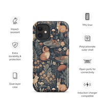 Image 9 of Woodland Creatures Boho Cottagecore Nature Inspired Cute Tough Case for iPhone®