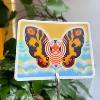 Image 1 of Mothra Holographic Sticker