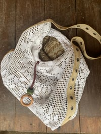 Image 3 of filet slouch bag 