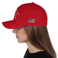 Image 2 of MAGA Make America Great Again - Flex Fit Structured Twill Cap