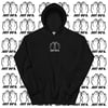 Embroidered JUST DU'A. Logo Hoodie