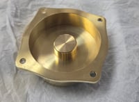 Image 2 of  Brass Finned Carb Tops Honda Shadow