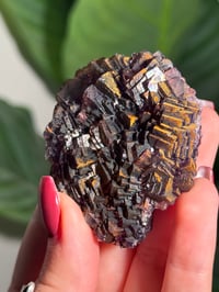 Image 4 of NATURAL RAINBOW IRIDESCENT CUBIC FLUORITE -CHINA- K