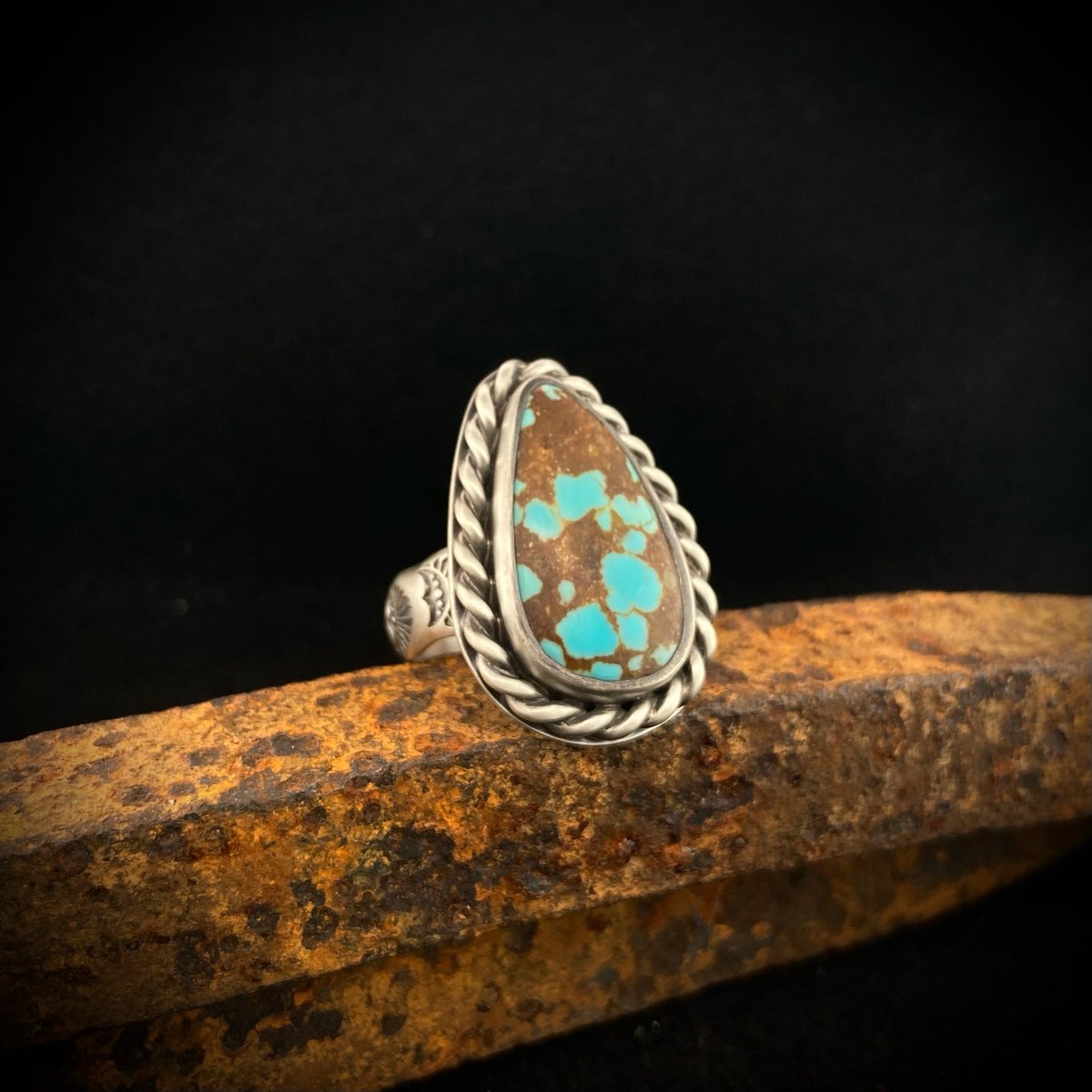 Number 8 Turquoise Ring 5