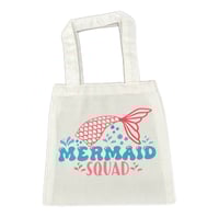 Image 2 of Mini Mermaid Tote Bags 