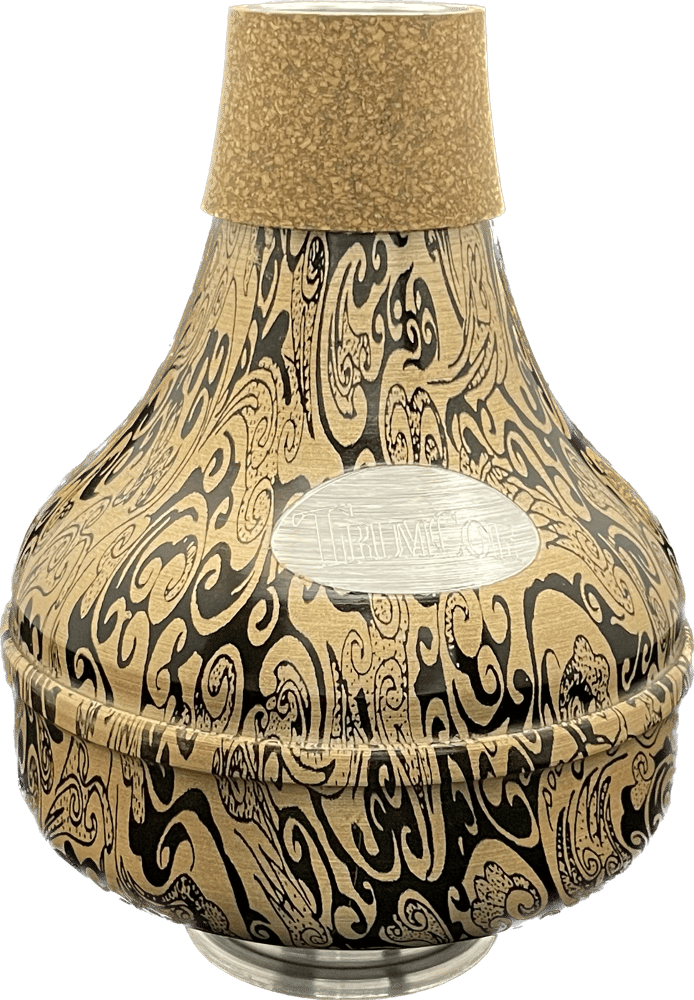 Doc-Ouflage Black Swirls on Gold