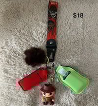 Image 4 of Halloween Theme Wristlet Keychains