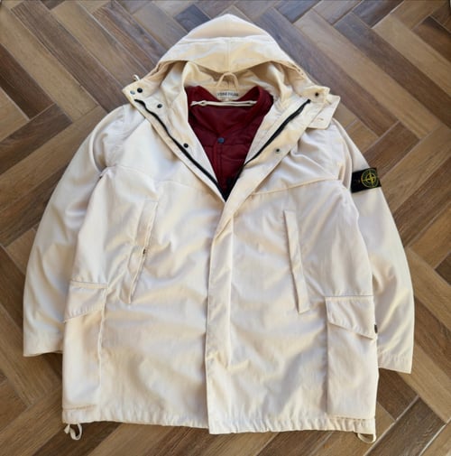Image of AW 1998 Stone Island dual layer Nylam jacket, size medium