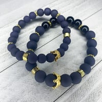 Image 2 of Navy Matte Royalty Matching Set (2pc)